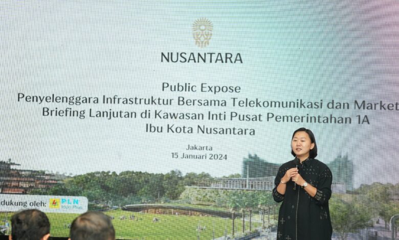 Public Expose Penyelenggara Infrastruktur Bersama Telekomunikasi dan Market Briefing Lanjutan di Hotel The Westin, Jakarta
